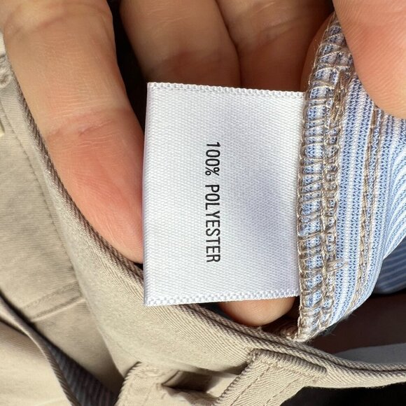 Peter Millar Comfort 5 pockets pants, beige, Size 38/32 M53 - Picture 12 of 13